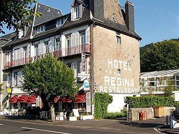 Logis Regina Hotel La Bourboule Bagian luar foto